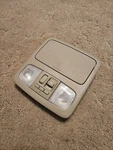 2004-07 Toyota Highlander Oem Overhead Dome Light Console Homelink Sunroof Beige Used. Price: $29.99.