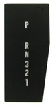 1968-E1970 Corvette Automatic Shift Pattern / Indicator Plate. New. Price: $23.95.