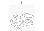 Genuine Mazda Console Panel ZZCB-64-310-70 New. Price: $32.09.