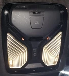 19 20 21 Bmw X4 Front Console W/lamps W/sunroof Id# 5A8A0F7 Used. Price: $390.00.