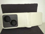New Oem Genuine Ford Rear Leather Seat Armrest 2010-2012 Mkz Milan Cream. Price: $85.00.