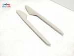2023-24 Lexus RZ450E Center Console Trim Side Molding Applique Cover Set Creme Used. Price: $85.45.
