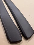 7-13 Bmw E70 X5M Center Console Leather Trim Side Pair Mugello Oem Used. Price: $170.00.