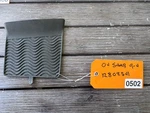 Saab 9-3 Center Console Rubber Mat Liner 12802541 Oem Used. Price: $15.96.