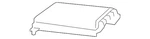 Genuine Mercedes-benz Armrest 177-680-66-03-3D16 New. Price: $169.74.