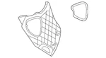 Genuine Gm Side Cover 25960489 New. Price: $5.18.