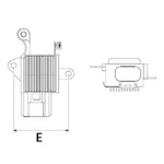 For Hc-cargo CAR335108 Alternator Regulator Voltage (14V) Neu. Price: $40.41.