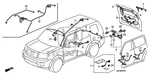 Genuine Sub-wire Rear Entertainment System (include Washer Tube) 32153-SZA-A01 New. Price: $77.25.