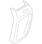 Genuine Ford Rear Panel Trim EJ7Z-78045E24-AF New. Price: $35.38.