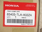 Genuine Oem Honda 83405-TLA-A02ZA Armrest Removable Storage Tray 2017-2019 Cr-v New. Price: $83.35.
