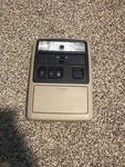 Roof Overhead Console Dome Light 10-13 Toyota 4RUNNER Tan Used. Price: $196.00.