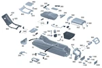 Genuine Mercedes-benz Insert Stowage Cmprt 223-689-28-00 New. Price: $33.80.