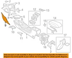 Chrysler Oem 13-16 Dart Console-side Panel 1TB74DX9AE New. Price: $76.67.