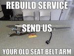 W124 300CE E320 Coupe Convertible Seat Belt Arm Retractor Track Mercedes Remanufactured. Price: $499.99.