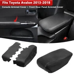 Fits 2013-2018 Toyota Avalon Console Lid Armrest & Door Panel Cover Trim Black New. Price: $29.99.