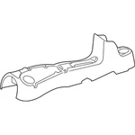 Genuine Ford Console Panel 5S4Z-54045A36-EAC New. Price: $101.33.
