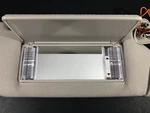 Cadillac Seville Sunvisor Gray Passenger Rt Mirror Vanity Lights 1998-2004 Oem Used. Price: $17.50.
