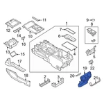 Genuine Ford 2021-2023 F-150 Front Panel ML3Z-1504608-CS New. Price: $690.92.