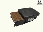 Oem Tesla Model X 16-20 Center Console Storage Leather Armrest Lid & Cup Holder Used. Price: $234.99.
