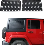 2X Rear Window Triangle Glass Panel Cover Trim For 11-18 Jeep Wrangler Jk 4-DOOR New. Price: $67.89.