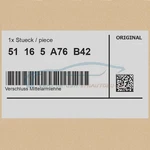 Genuine Bmw 51165A76B42 - Locking Centre Armrest Neu. Price: $61.31.
