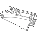 Genuine Mercedes-benz Oe Housing, Center Console 205-680-12-05-8S92 New. Price: $1148.57.