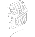 Genuine Volkswagen Rear Trim 2GJ-864-298-A-82V New. Price: $134.61.
