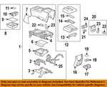 Gm Oem 07-14 Avalanche Center Console-side Trim 15906821 New. Price: $40.87.