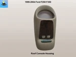F81B25519A58ADW 99 04 Ford F250 F350 Roof Console Storage Housing Only Oem Used. Price: $104.00.