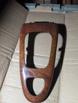 Saab 93 9-3 Auto Real Burlwood Gear Lever Center Console Trim Cover 12804399 Used. Price: $25.00.
