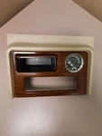 2003-2006 Cadillac Escalade Center Console Woodgrain Upper Trim Bezel W/ Clock Used. Price: $58.48.