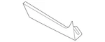 Genuine Nissan Console Trim Panel 969J5-6TA0C New. Price: $14.52.