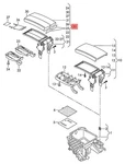 Genuine Vw Touareg 7P5 Armrest Corn Silk Beige 7P6864207B86W New. Price: $920.27.