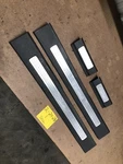 07-14 Cadillac Escalade Front Rear Door Sill Trim Scuff Plate Set Black #23 Used. Price: $72.00.