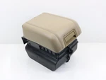 2004-2008 Ford F150 Front Floor Center Console Tan Cup Holder Storage Used. Price: $97.75.