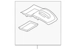 Genuine Nissan Console Trim Panel 96941-7FW0C New. Price: $309.21.