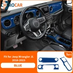 Center Console Dashboard Gear Shift Trim For Jeep Wrangler Jl Jt 2018-2023 Blue New. Price: $59.99.