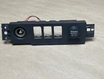 Jeep Cherokee Xj 1997-2001 Oem 3 Empty Dash Switches Trim Power Outlet Free Ship Used. Price: $39.99.
