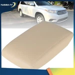 Beige With Base Leather Console Lid Armrest Cover For Toyota Highlander 08 09-14 New. Price: $15.74.