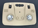 Buick Acadia Chevy Traverse Overhead Dome Map Light Console Sunroof 07-14 Beige Used. Price: $20.00.