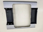 09-12 Dodge Ram 1500 Big Horn Center Console Shifter Trim Cover Bezel Silver Used. Price: $116.99.