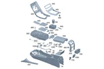 Genuine Mercedes-benz Stowage Compartment Cap 206-680-71-03 New. Price: $37.40.