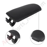 Black Console Armrest Lid Cover For 2004-2008 Audi A4/A4 Quattro Leather New. Price: $13.03.