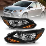 2012 2013 2014 Ford Focus Halogen Factory Headlights Assembly Lh+rh W/ Bulbs New. Price: $75.99.