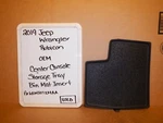 2019 Jeep Wrangler Rubicon Oem Center Console Storage Bin Mat Insert 6BW30TRMAA Used. Price: $16.00.