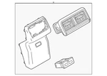 Genuine Mazda Console Panel VC68-64-470A-02 New. Price: $31.25.