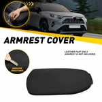 For Toyota 2019-2025 RAV4 Black Lid Armrest Cover Center Console Pu Leather Skin New. Price: $15.19.