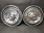 1969 - 1971 Ford Fairlane Hubcap Wheel Cover Center Torino Falcon Pair 2 Oem Used. Price: $35.00.