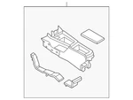 Genuine Nissan Center Console 96910-6RH1D New. Price: $754.52.