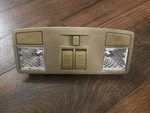 04-09 Mazda 3 Overhead Console Dome Map Light Gray Oem W/ Sunroof Used. Price: $24.00.